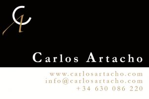 Tarjetas de visitas Carlos Artacho Property Finder anverso